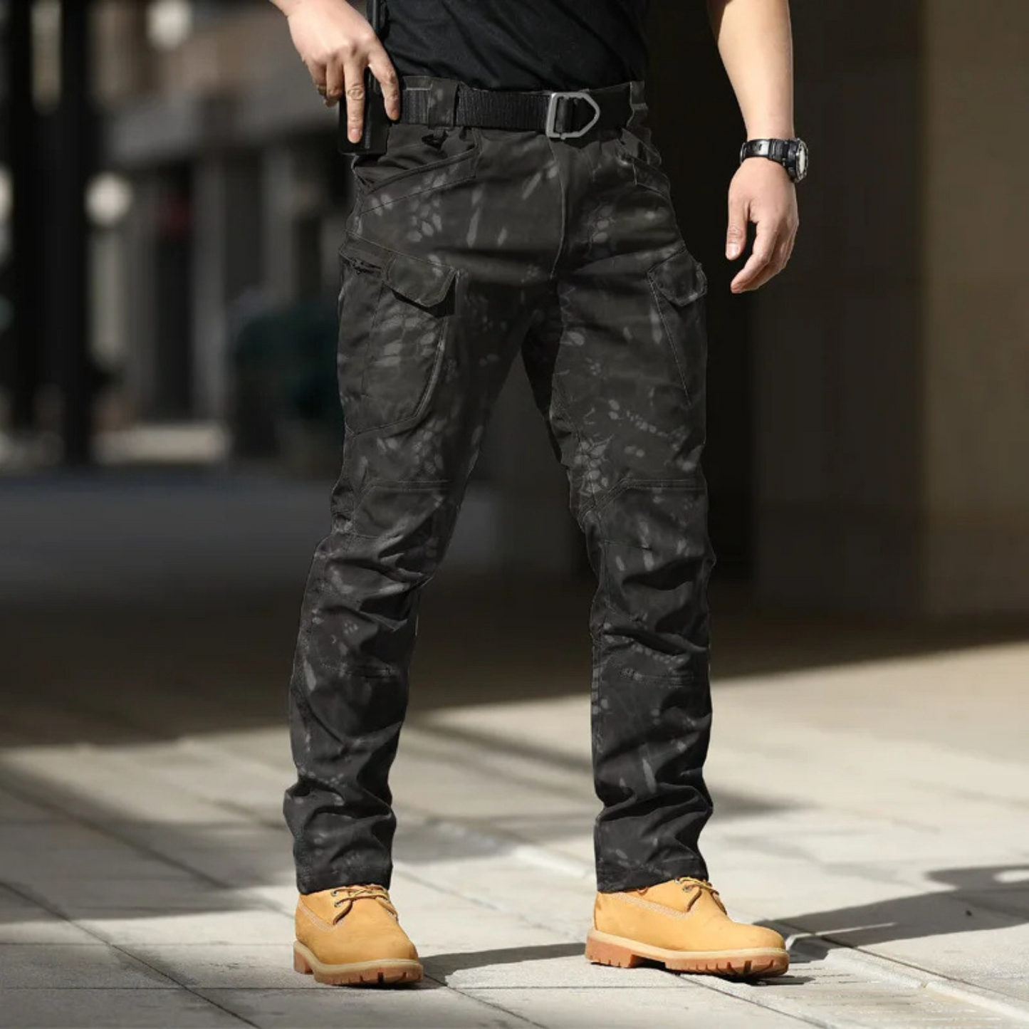 WW | Mehrtaschen-cargohose herren mit Reißverschluss