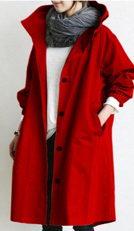 WW | Fashionable Long Trench Coat for Women