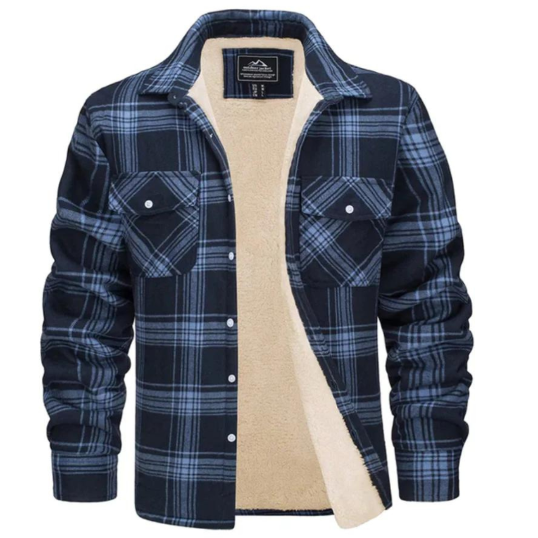 WW | Men's Plaid Short Jacket