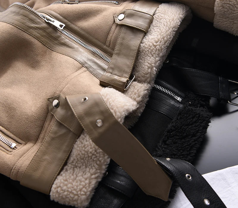 WW | Suede Winter Jacket Warm & Stylish