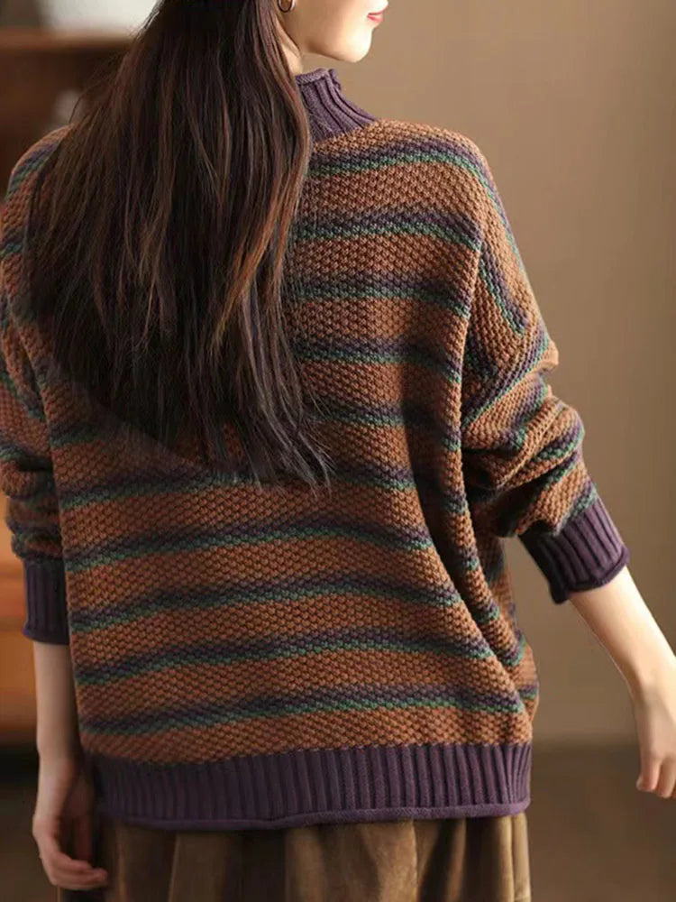 WW | Striped Knitted Sweater