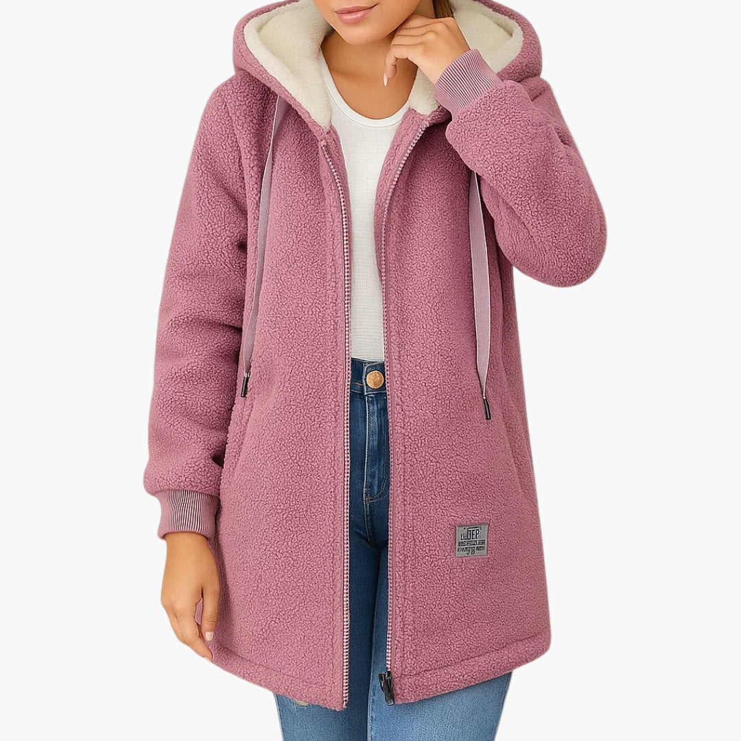 WW | Fleecejacke mit Kapuze - Modischer Komfort für Freizeit & Alltag