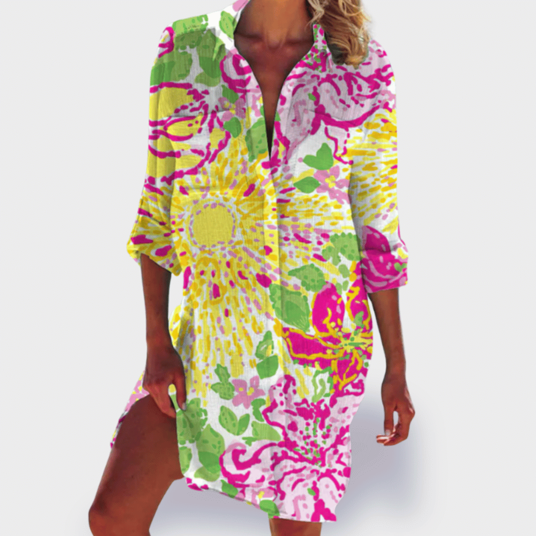 Brigitte | Colorful, Lightweight Summer Dress