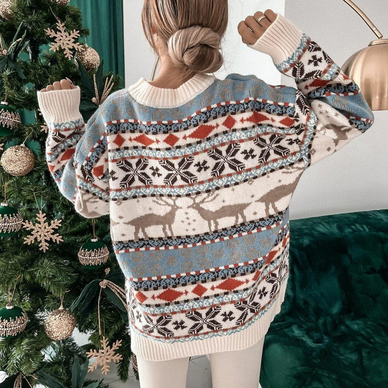WW | Rollkragenpullover für Frauen Weihnachten
