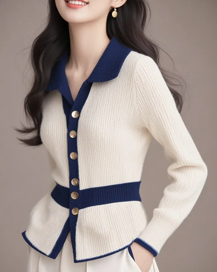 WW | Contrast Cardigan