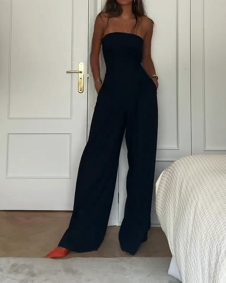 WW | Elegant Off-Shoulder Jumpsuit for Women