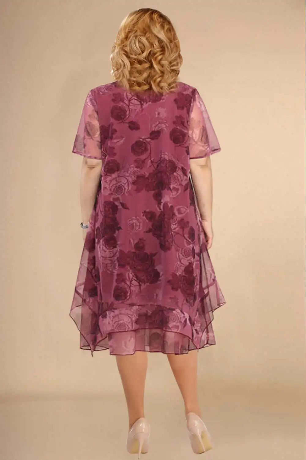 WW | Blüten Chiffonkleid