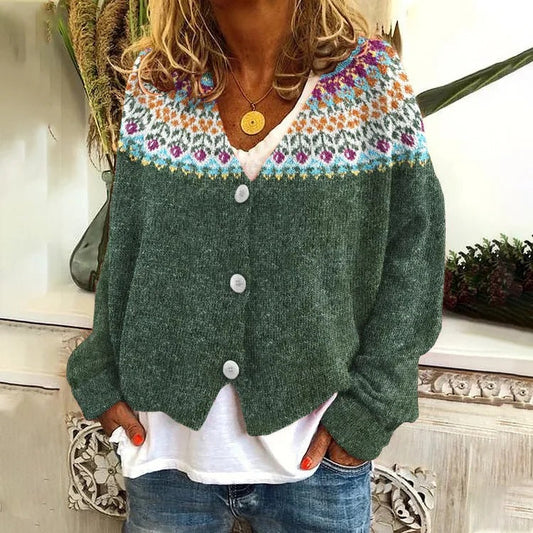 WW | Farbfroher Pullover mit Langen Ärmeln