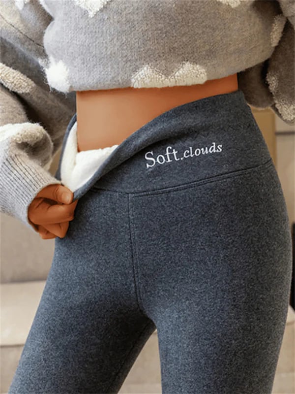 WW | Damen Winterhosen Fleece - Warme Leggings mit Formeffekt