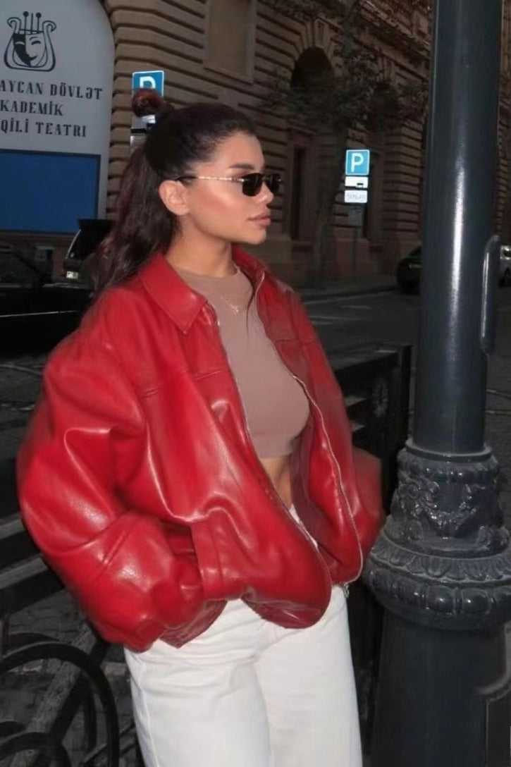WW | Farbe Luftfahrt Stil Jacke