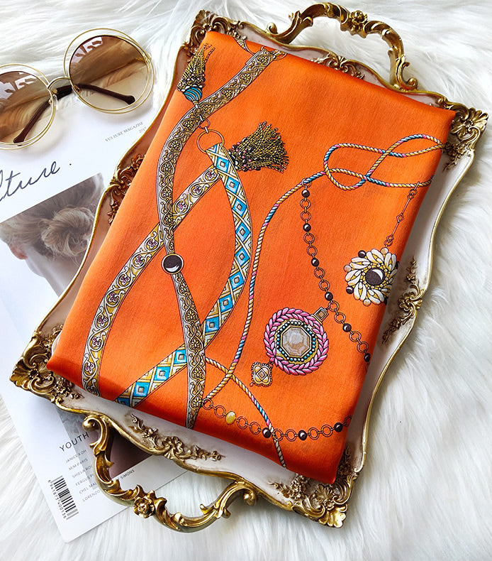 WW | Luxurious Women's Mulberry Silk Scarf