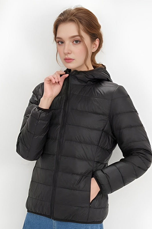 WW | Slim Fit Hooded Puffer Jacket