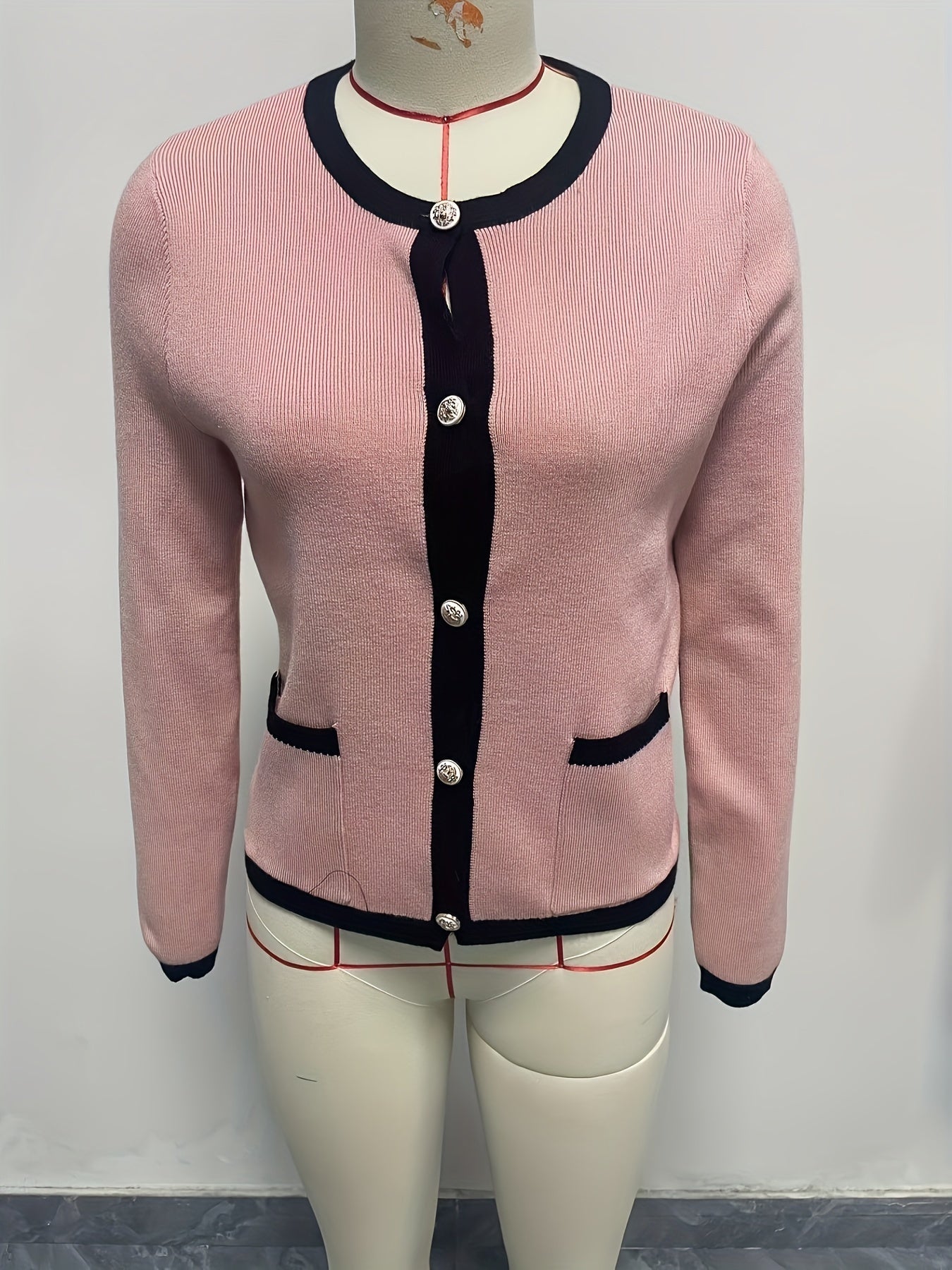 WW | warmer Woll Strickcardigan mit Taschen für Damen - Perfekt für den Alltag