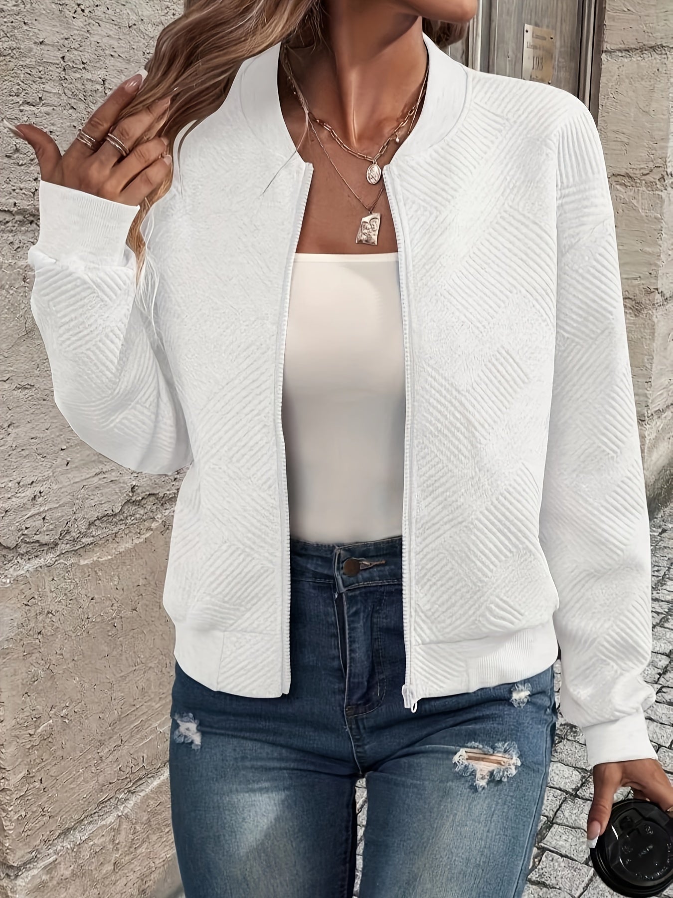 WW | Stylish Women's Zip-Up Jacket