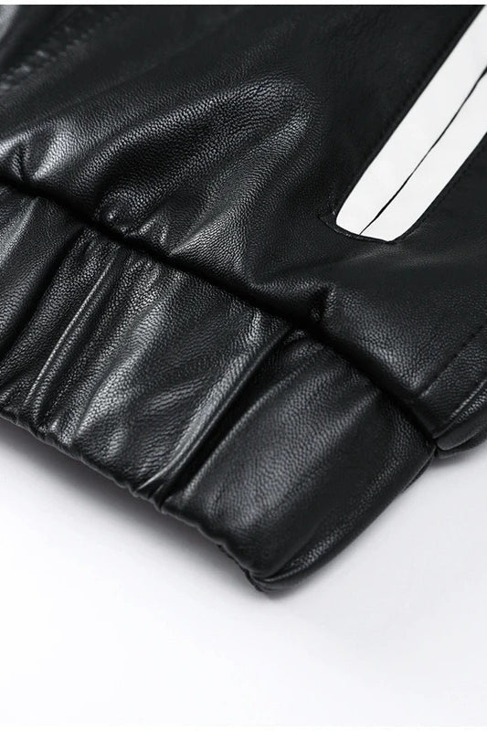 WW | Dekor Faux Leder Bikerjacke