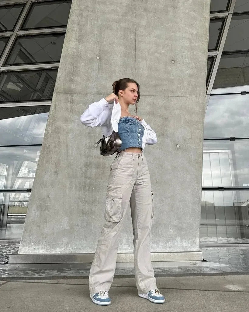 WW | Adjustable Straight Fit Cargo Pants