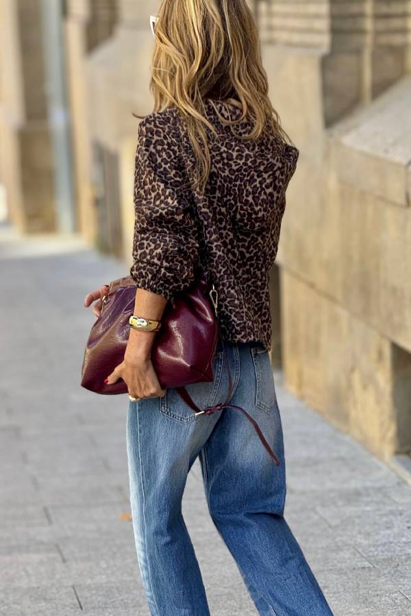 WW | Leopardenmuster Jacke
