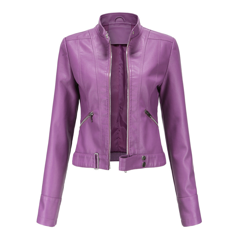 WW | Elegant Leather Jacket for Women