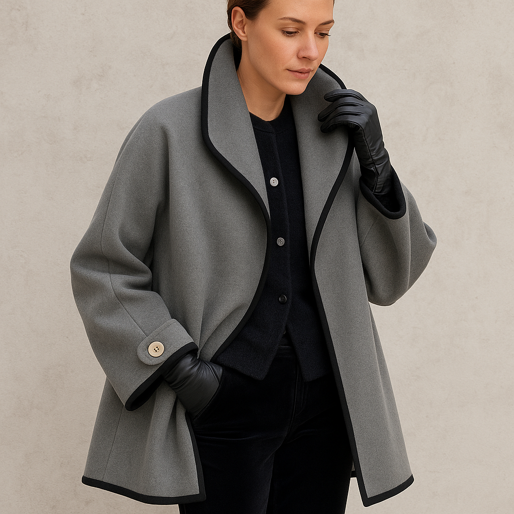 WW | Damen Oversized Trenchcoat - Weiter Schnitt