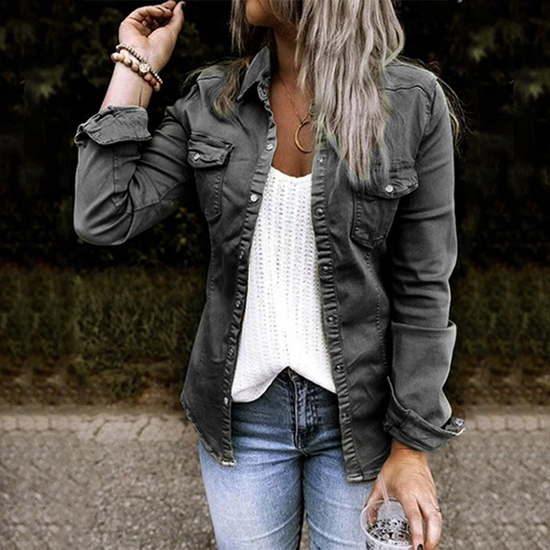 WW - Modische Jeansjacke - Damen Denim-Outfit für jeden Anlass