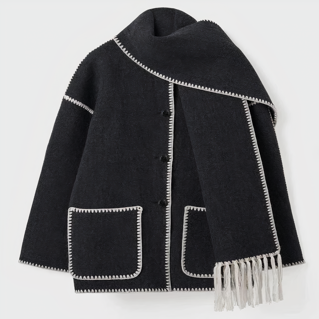 WW | Women's jacket with scarf