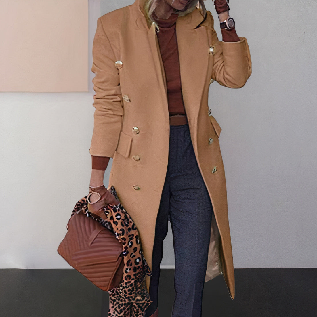 WW | Elegant Long Coat for Women
