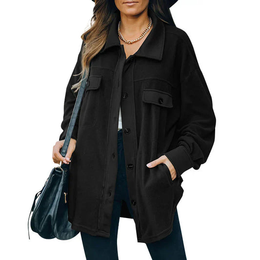 WW | Fleecejacke mit Knöpfen