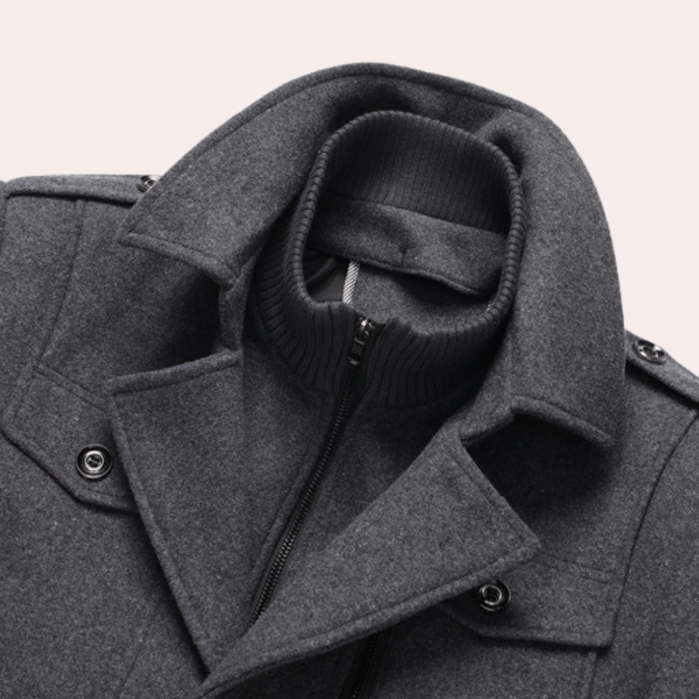 WW | Wintermantel Elegant Zweiteilig - Stilvolle Business- und Freizeitjacke