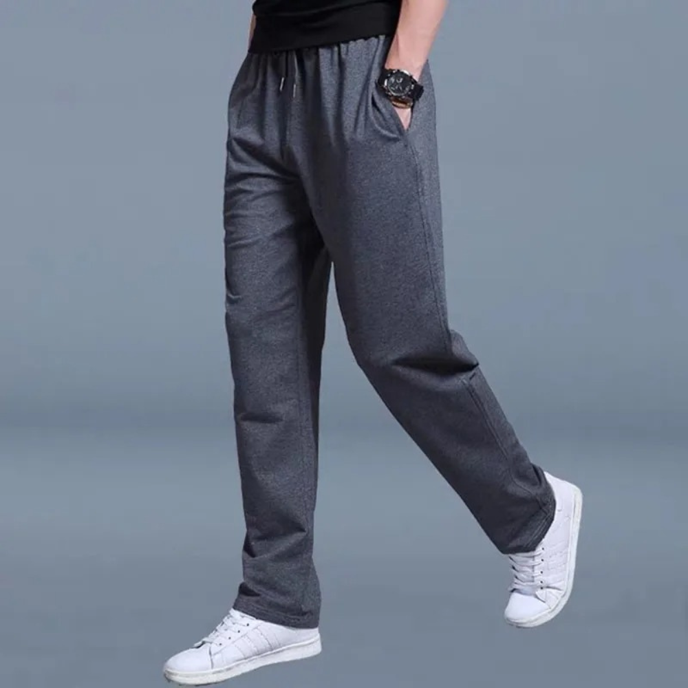 WW | Drawstring Joggers - Comfortable Leisure Trousers with Straight Leg and Elastic Waistband for Everyday & Sports