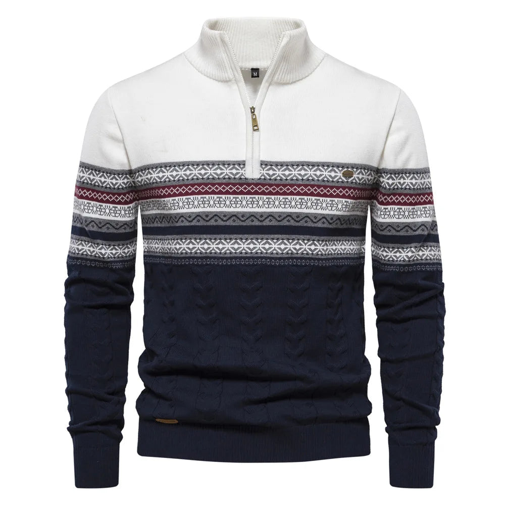 WW | WARMER WINTER SWEATER WITH ZIP