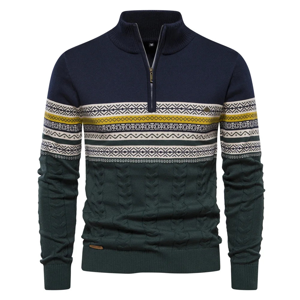 WW | WARMER WINTER SWEATER WITH ZIP