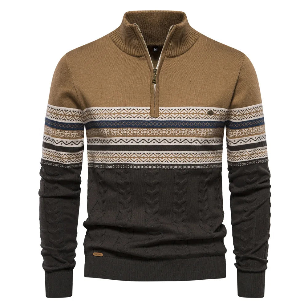 WW | WARMER WINTER SWEATER WITH ZIP