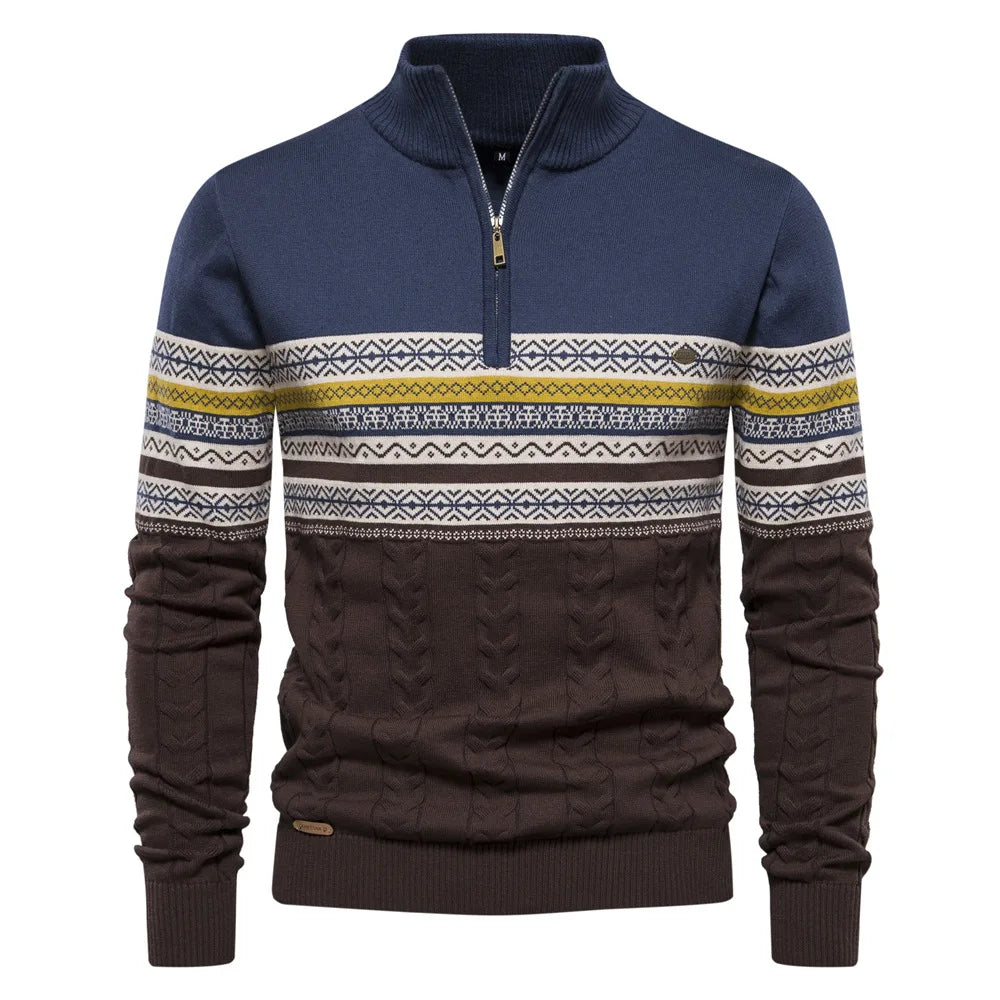 WW | WARMER WINTER SWEATER WITH ZIP