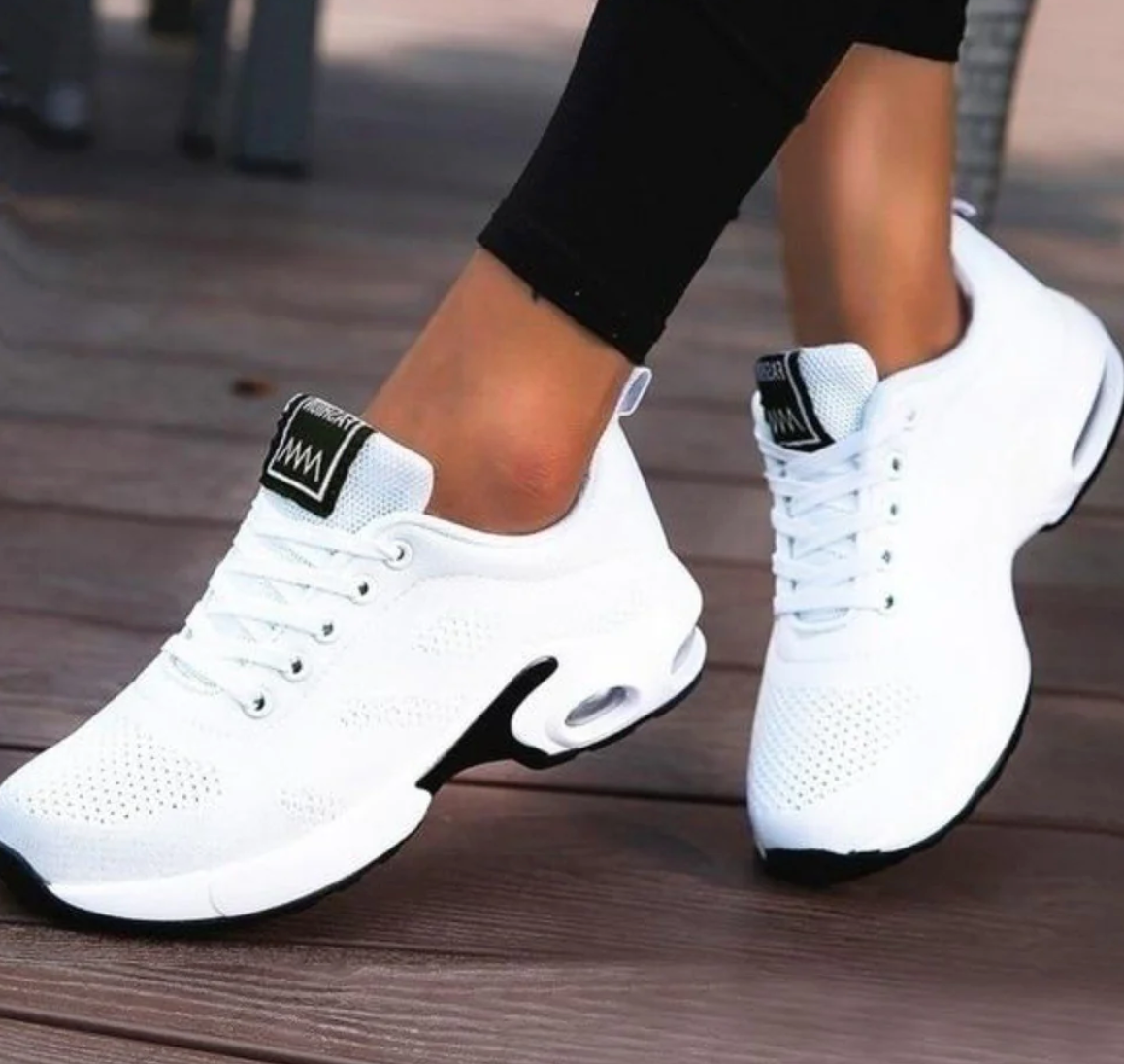 WW - Orthopädische Leichte, atmungsaktive Sport-Sneaker für Damen | Sportlicher Casual-Running-Schuh mit Air-Cushion-Sohle
