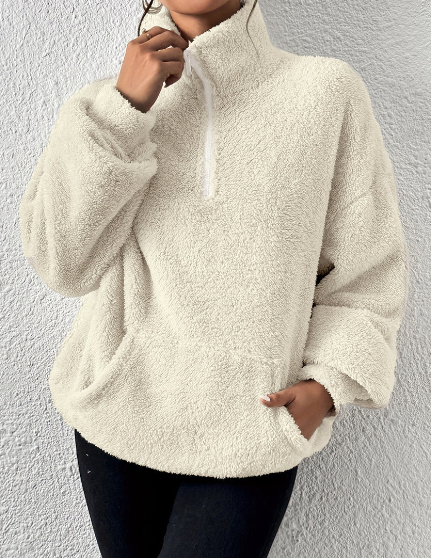 WW - Flauschiger Fleecepullover