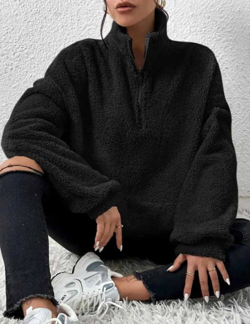 WW - Flauschiger Fleecepullover