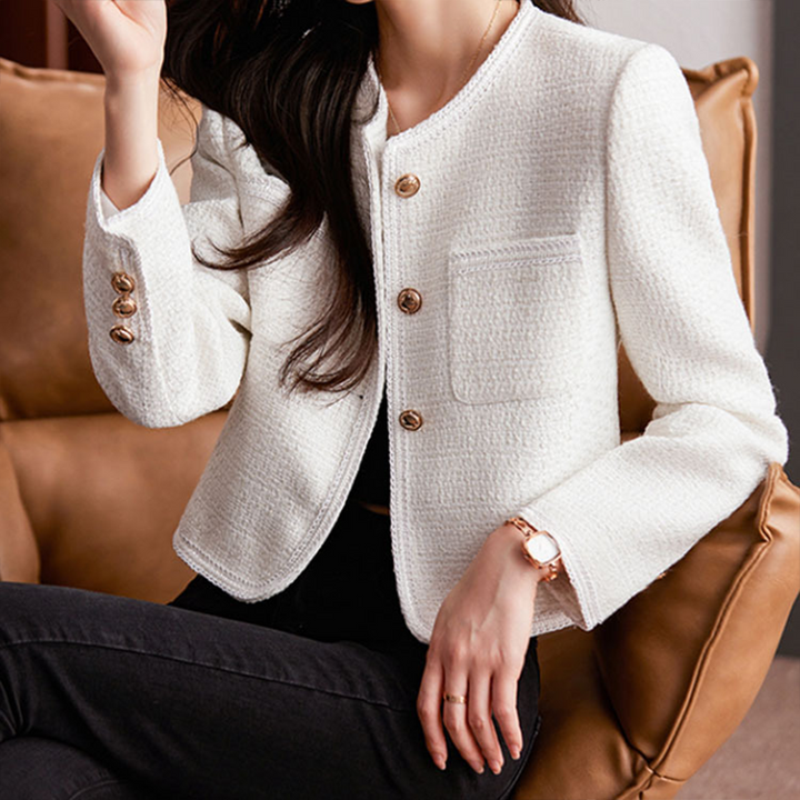 WW | Tweed Button Jacket for Women