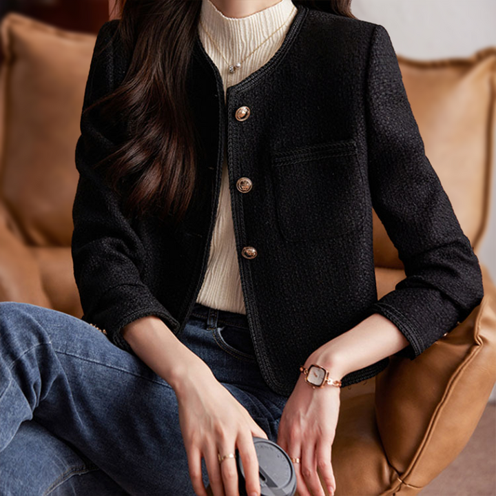 WW | Tweed Button Jacket for Women