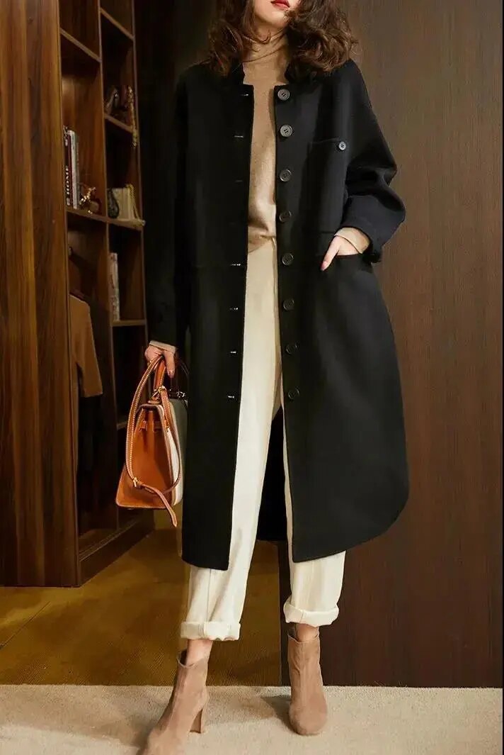 WW | Elegant full-length winter coat