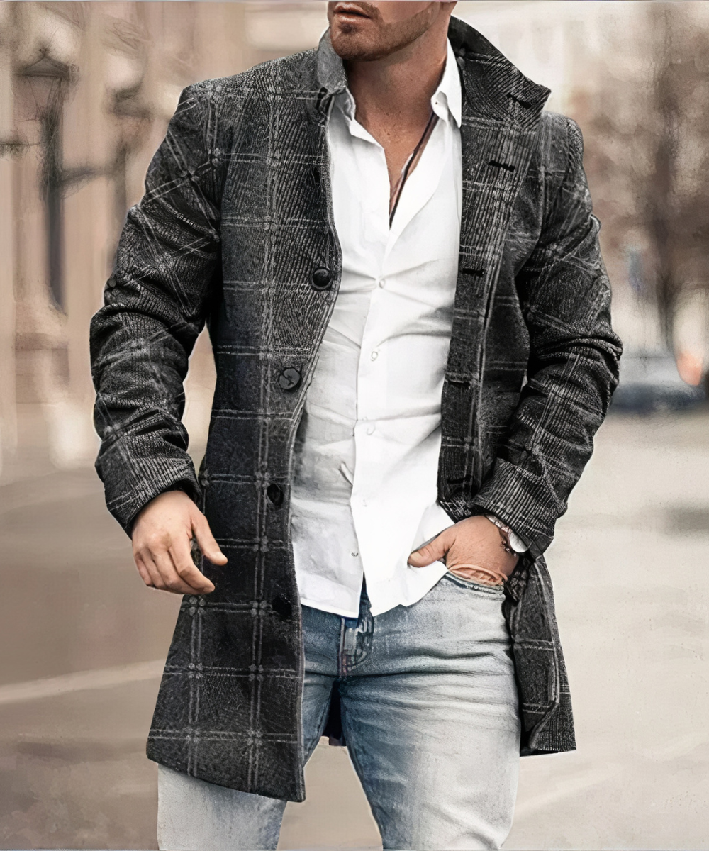 WW | Chic trench coat for men