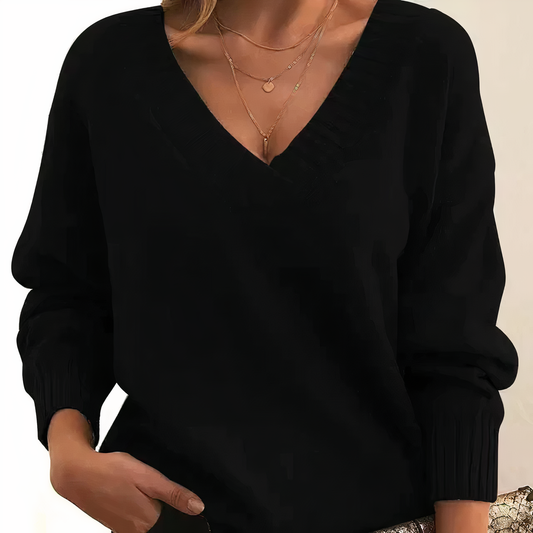WW | Pullover mit V-Ausschnitt