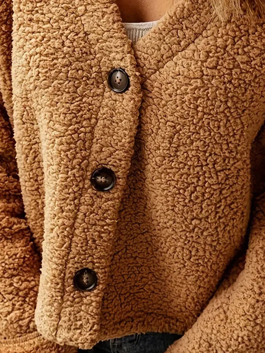 WW | Weiche und bequeme Sherpa-Jacke für Frauen