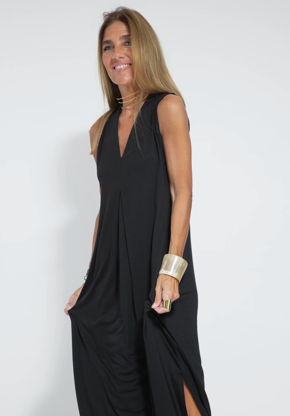 WW | Elegantes & Bequemes Damenkleid mit Weste