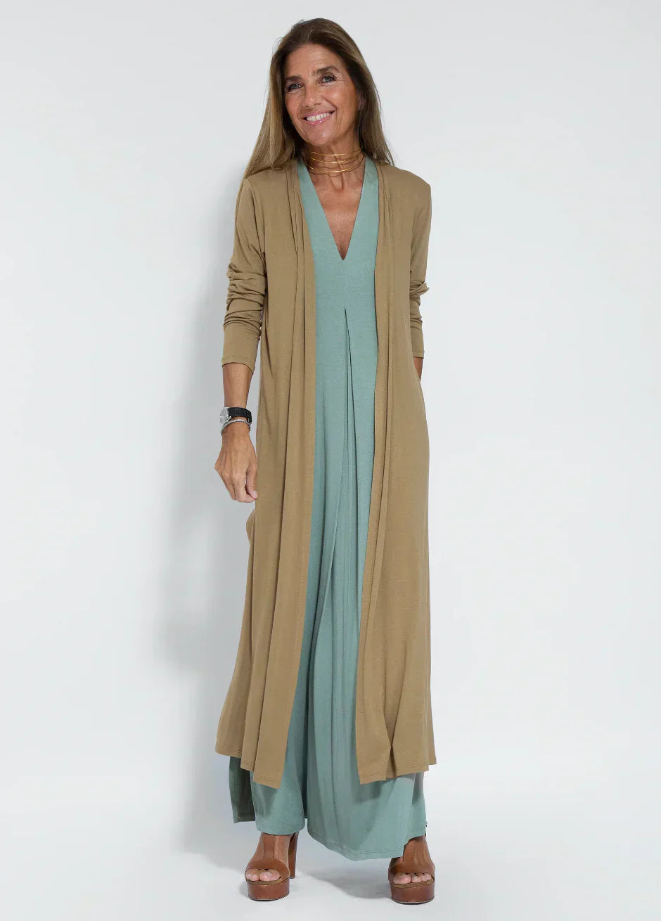 WW | Langes Kleid und Weste