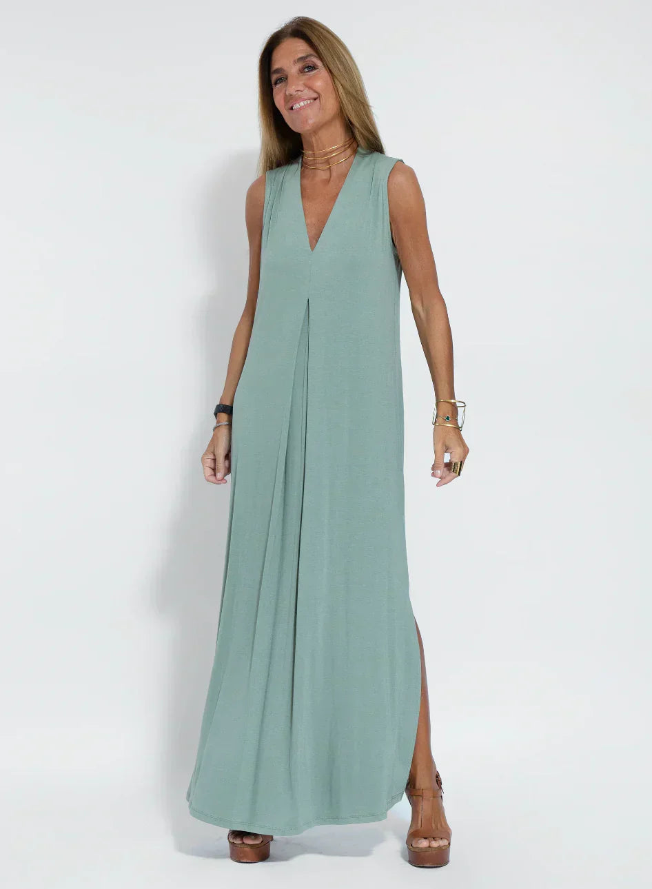 WW | Langes Kleid und Weste