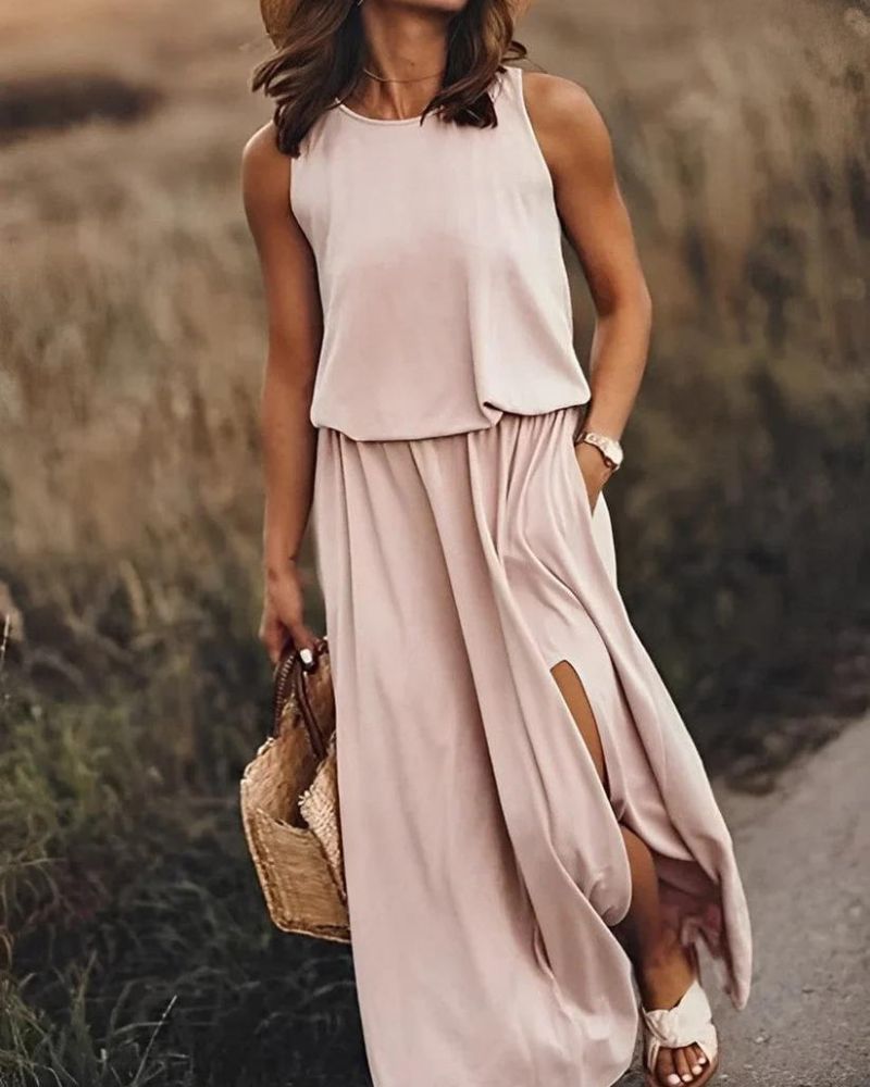 WW | Elegante Farbenfrohe Kleid
