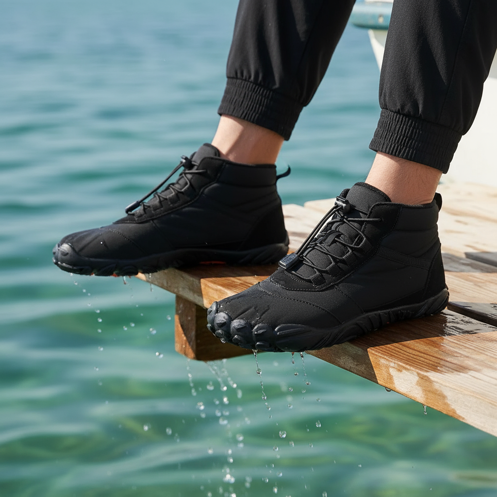 WW | Auf Barfußschuhen - Wasserabweisend und Rutschfest