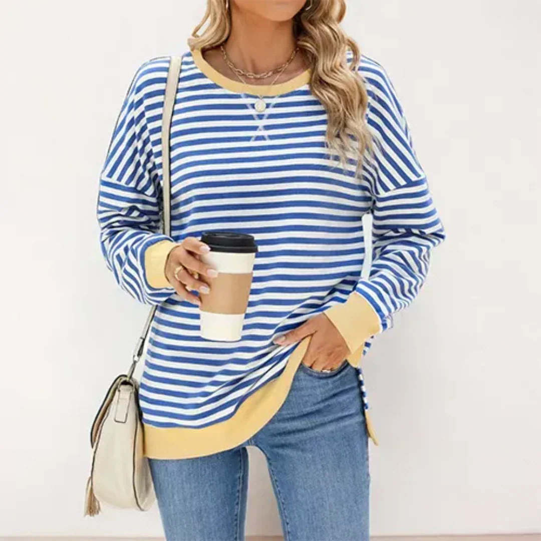 WW | Women's Striped Jersey Coat