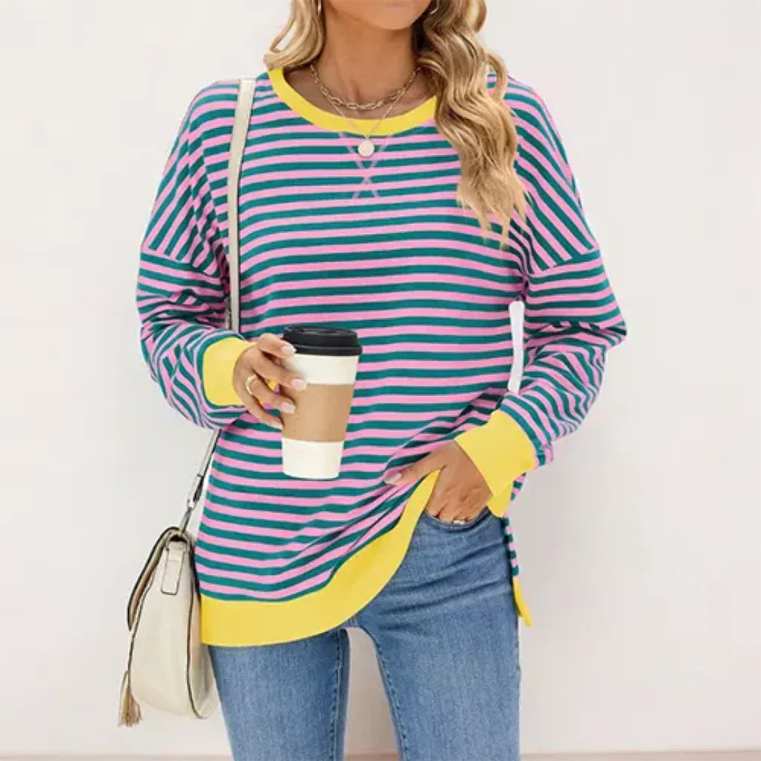 WW | Women's Striped Jersey Coat