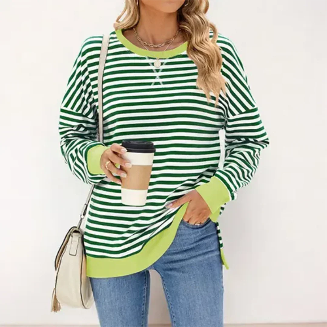 WW | Women's Striped Jersey Coat